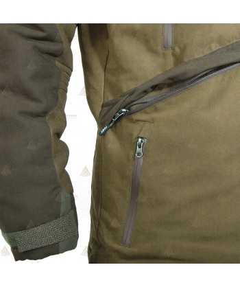Parka acolchada impermeable con capucha para Agentes Rurales