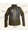 Chaqueta ligera e impermeable para Agentes Rurales