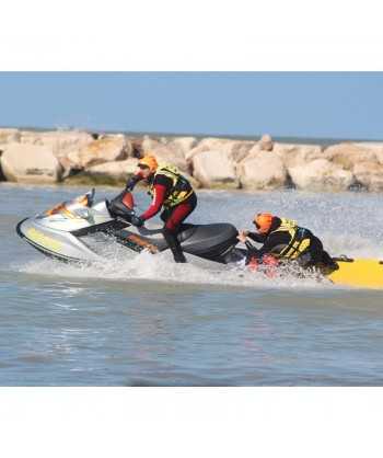 Trineo hinchable para rescate acuático con moto de agua