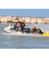 Trineo hinchable para rescate acuático con moto de agua