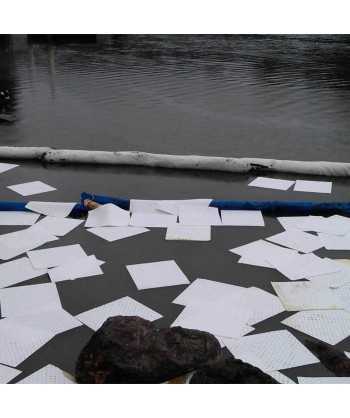Barreras marinas absorbentes para aceites y combustibles -55 lit-