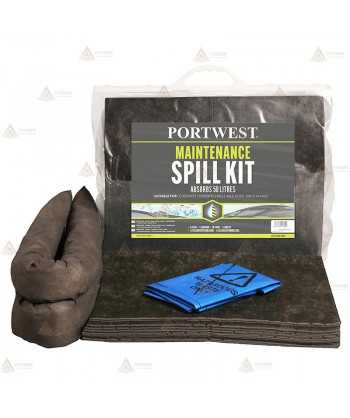 Kit universal para contención de derrames peligrosos   -20 litros-