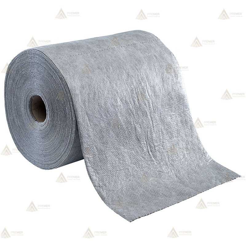 Rollo de hojas finas para contención de derrames universales