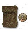 Red de camuflaje bosque con bolsa de compresión