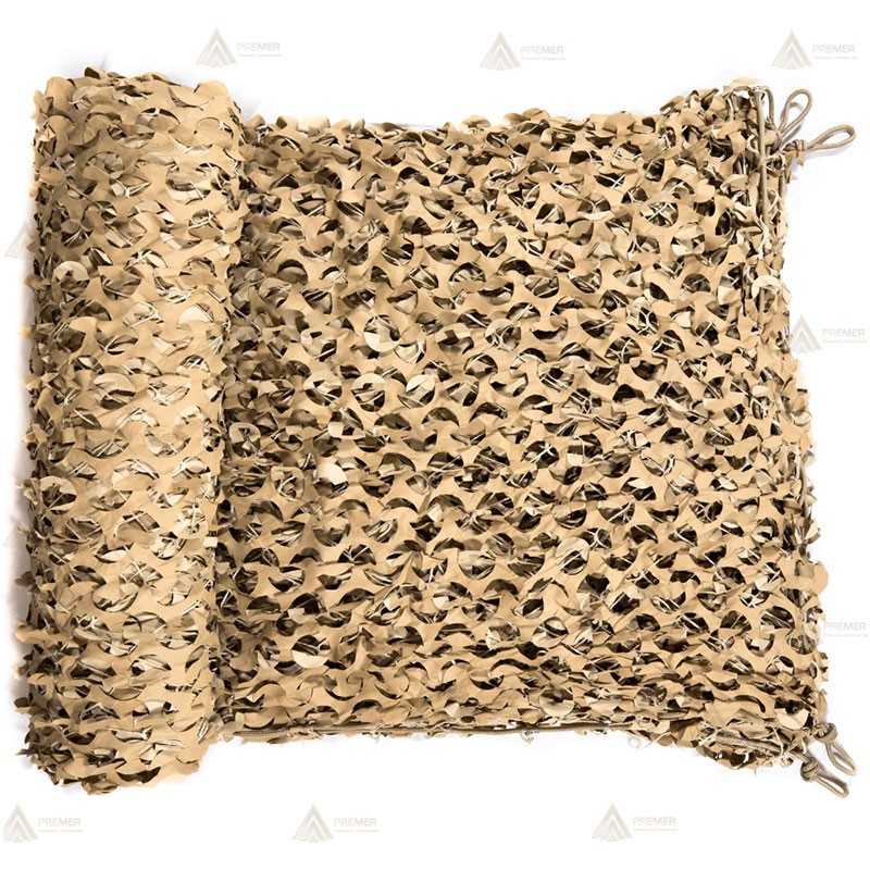 Rollo de red de camuflaje desierto de 78 x 2, 4 metros