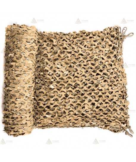 Rollo de red de camuflaje desierto de 78 x 2, 4 metros