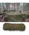 Rollo de red de camuflaje bosque oscuro de 78 x 2,4 metros para caza y actividades tácticas