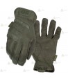 Guantes tácticos con refuerzos verde kaki