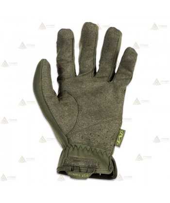Guantes tácticos con refuerzos verde kaki