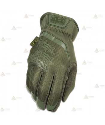 Guantes tácticos con refuerzos verde kaki