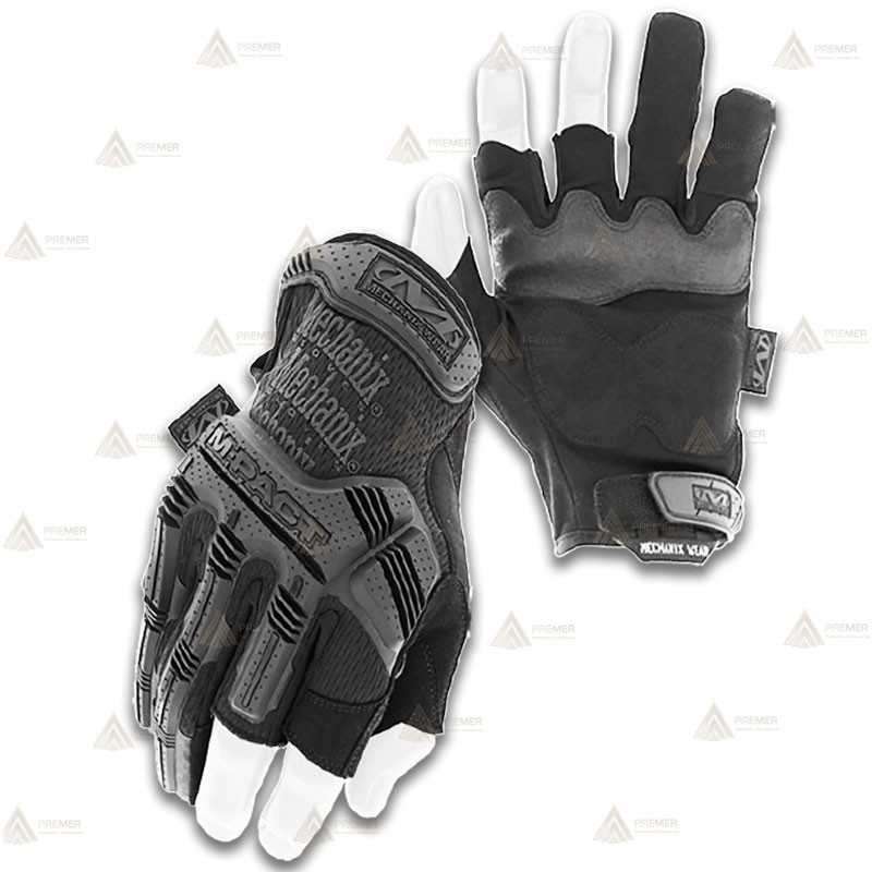 Guantes mitones con refuerzos para tiro