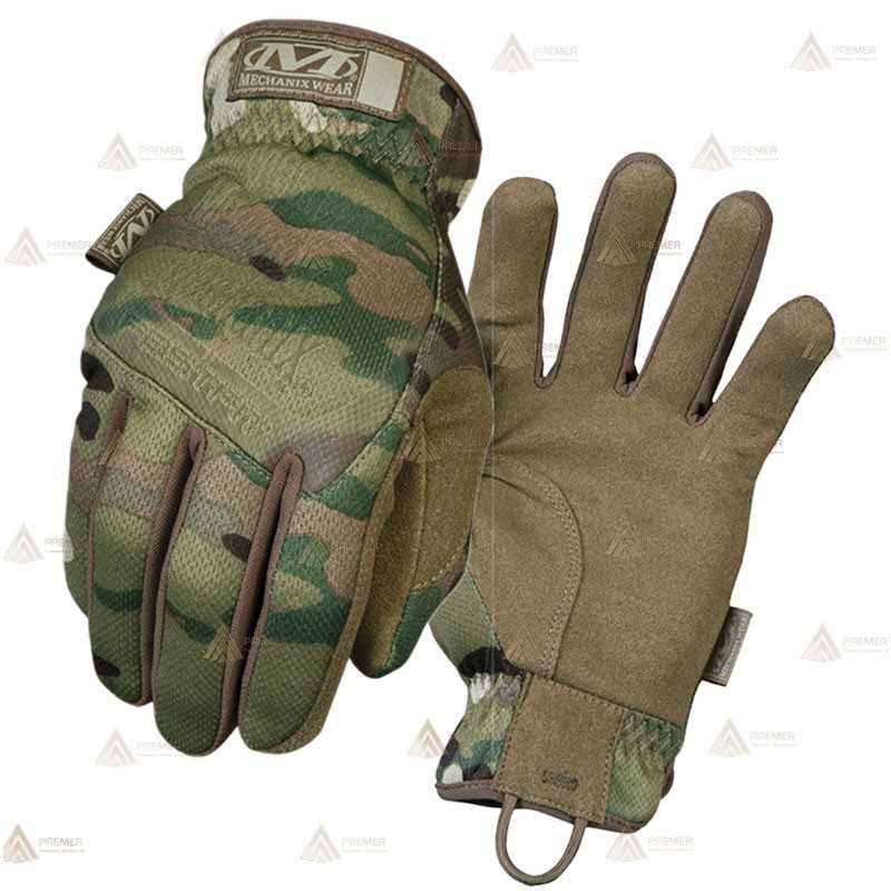 Guantes tácticos camuflaje elásticos y resistentes