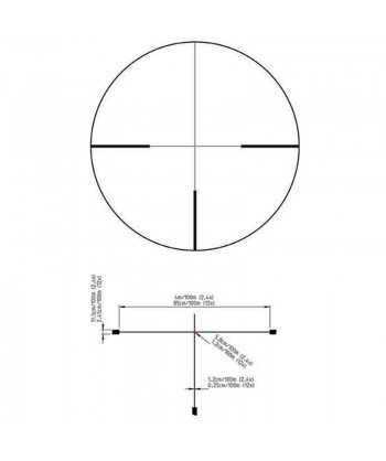 Visor Kahales Helia 2,4-12x56i para caza
