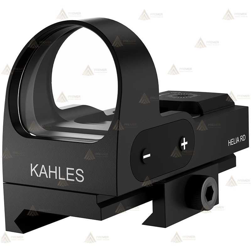 Visor punto rojo Kahales Helia RD con montura Weaver para tiro y caza