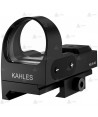 Visor punto rojo Kahales Helia RD con montura Weaver para tiro y caza