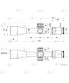 Visor táctico KAHLES K525i DLR - 5-25x56 CCW SKMR w-Left