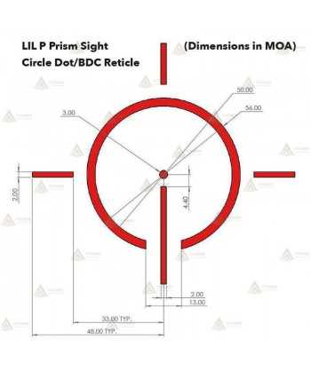 Visor punto rojo BUSHNELL LIL Prism 1x11