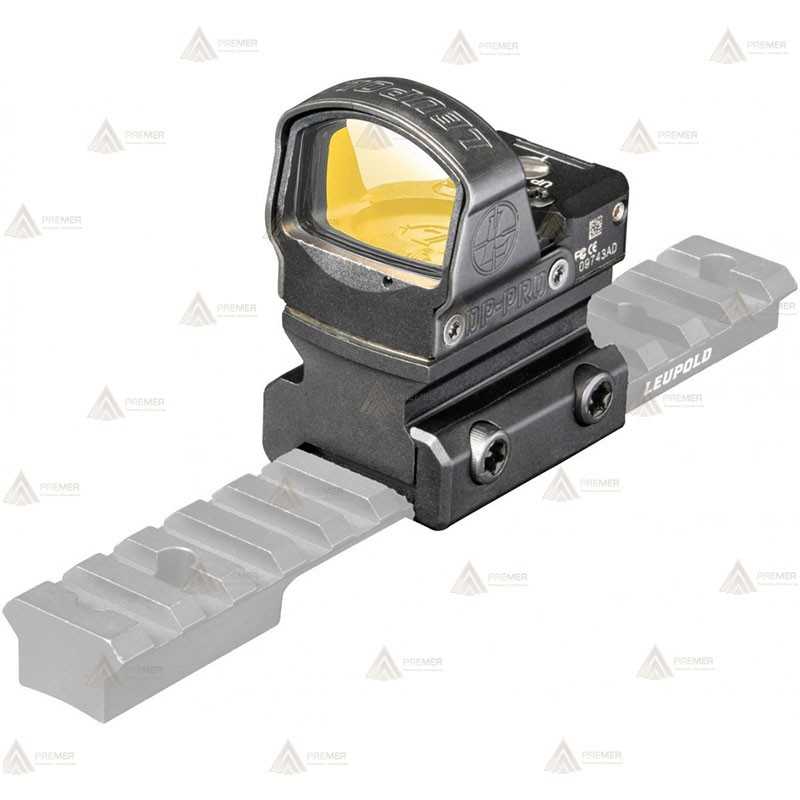 Visor punto rojo Leupold DeltaPoint Pro 2.5 MOA Dot con montura DLOC AR