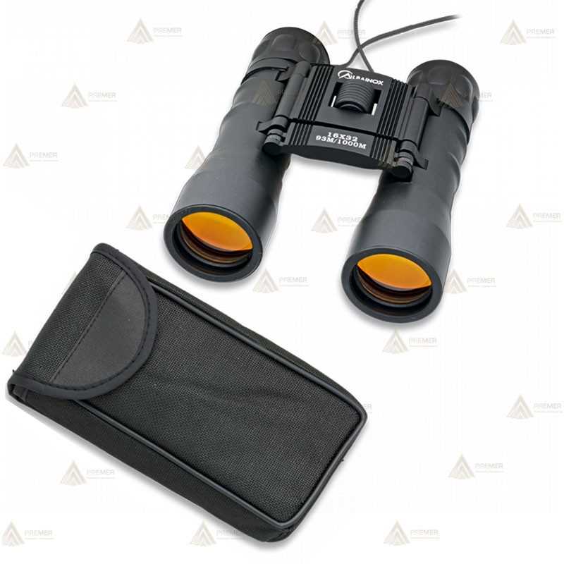 Prismáticos de 16 aumentos x 32 Ø color negro para actividades outdoor