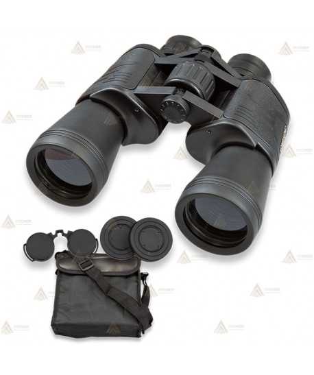 Prismáticos de 20 x Ø 50 color negro para actividades outdoor
