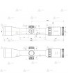 Visor KAHLES Helia - 1.6-8x42i 4-Dot para la caza