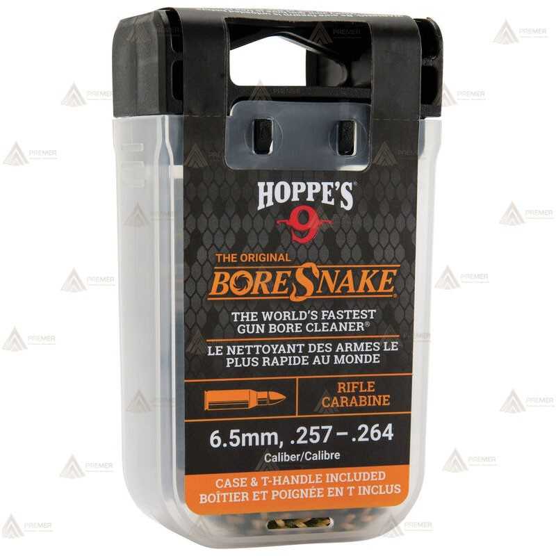 Baqueta textil BORESNAKE DEN rifle (calibre .257-.264/6.5mm)