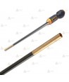 Baqueta de limpieza HOPPE'S Elite de fibra de carbono para rifle - cal .270