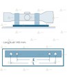Carril APEL Picatinny Alu - FN BAR