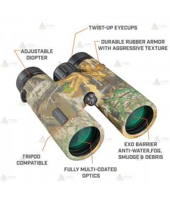 Prismático BUSHNELL ENGAGE X - 10x42 Real Tree especial para  la caza