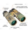 Prismático BUSHNELL ENGAGE X - 10x42 Real Tree especial para  la caza