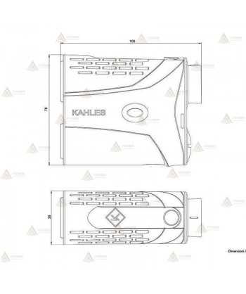 Telémetro KAHLES HELIA RF-M 7x25 para la caza