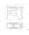 Telémetro KAHLES HELIA RF-M 7x25 para la caza