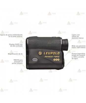 Telémetro LEUPOLD RX-1600i TBR/W para la caza