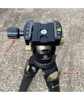 Kit trípode LEUPOLD Pro Guide CF-436 para tiro de precisión