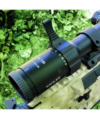Visor KAHLES K18i - 1-8x24 3GR para tiro de precisión competiciones de IPSC y 3 Gun