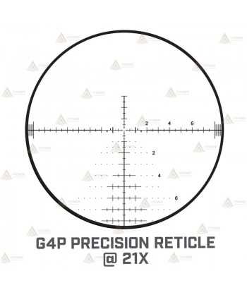 Visor BUSHNELL ELITE TACTICAL DMR3 3.5-21x50 FFP G4P táctico para tiro de precisión