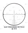 Visor BUSHNELL ELITE TACTICAL DMR3 3.5-21x50 FFP G4P táctico para tiro de precisión