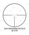 Visor BUSHNELL ELITE TACTICAL DMR3 3.5-21x50 FFP G4P táctico para tiro de precisión