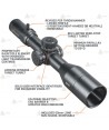 Visor BUSHNELL ELITE TACTICAL DMR3 3.5-21x50 FFP G4P táctico para tiro de precisión