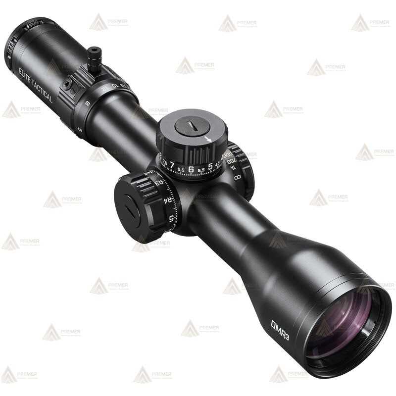 Visor BUSHNELL ELITE TACTICAL DMR3 3.5-21x50 FFP G4P táctico para tiro de precisión
