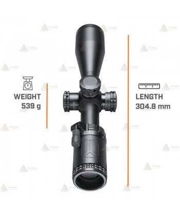 Visor BUSHNELL AR 3-12x40 SFP Drop Zone 223 para tiro de precisión y caza