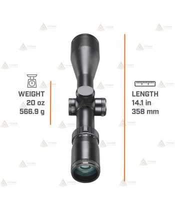 Visor BUSHNELL ELITE 4500 4X 4-16x50 Multi-X para tiro de precisión y caza