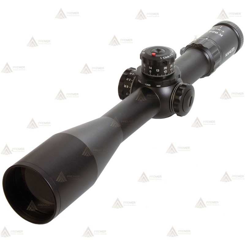 Visor KAHLES K624i - 6-24x56 CCW SKMR4 w-Right para tiro de precisión y caza a  largas distancias