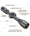 Visor BUSHNELL ENGAGE 3-9x40 Multi-X iluminado para la caza