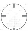Visor BUSHNELL NITRO 6-24x50 Deploy MIL FFP para el tiro para larga distancia y caza a rececho