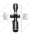 Visor BUSHNELL AR 4.5-18x40 SFP Windhold iluminada Multi Torretas para plataformas AR y para la caza