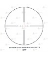Visor BUSHNELL AR 4.5-18x40 SFP Windhold iluminada Multi Torretas para plataformas AR y para la caza