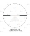 Visor BUSHNELL MATCH PRO 6-24x50 Side Focus Deploy MIL FFP ilum. para tiro de precisión