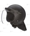 Casco antidisturbios para policía color negro
