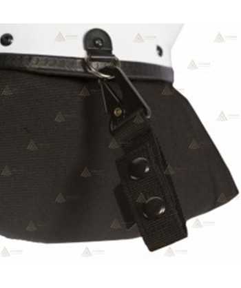 Casco antidisturbios para policía color negro